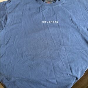 Jordan Air Blue Short Sleeve Tee